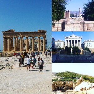Sightseeing in Athen