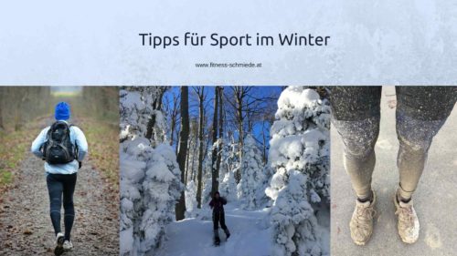 Tipps für Outdoor-Training und Sport im Winter
